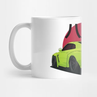 Nissan GTR "Hulk Japanese" Mug